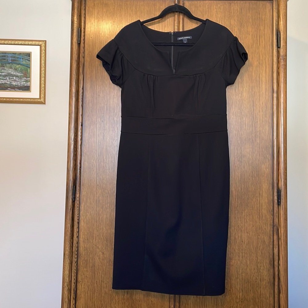 Banana Republic black knit dress. Size 14